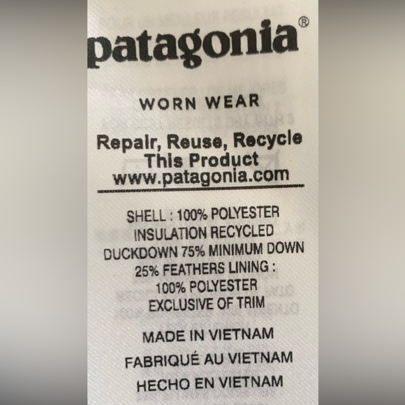 Patagonia 💞 Duck dawn jacket - Picture 10 of 10